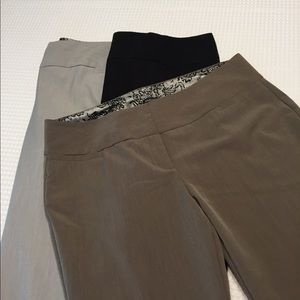 SET OF 3 NWOT Metaphor Businesswear Bootcut Slacks